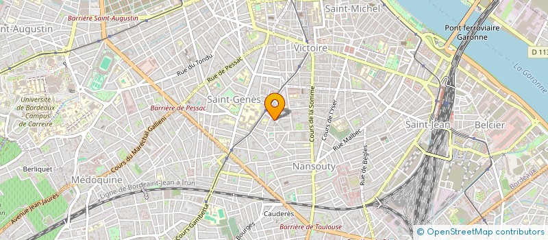 localisation de l'entreprise FANTINE à BORDEAUX