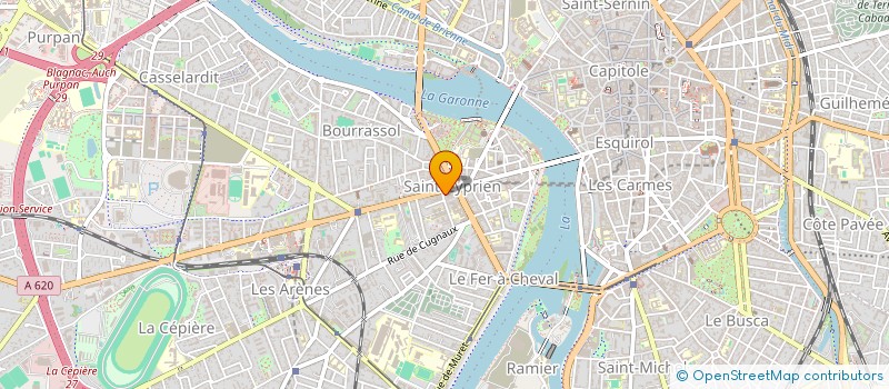 localisation de l'entreprise FANTINI JUDE ET ANNE-MARIE à TOULOUSE