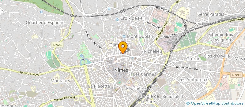 localisation de l'entreprise FANTINO à NIMES