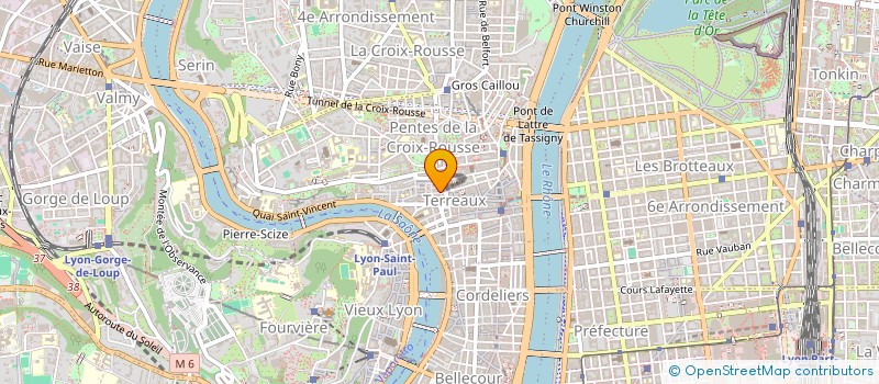 localisation de l'entreprise FANTINO à LYON