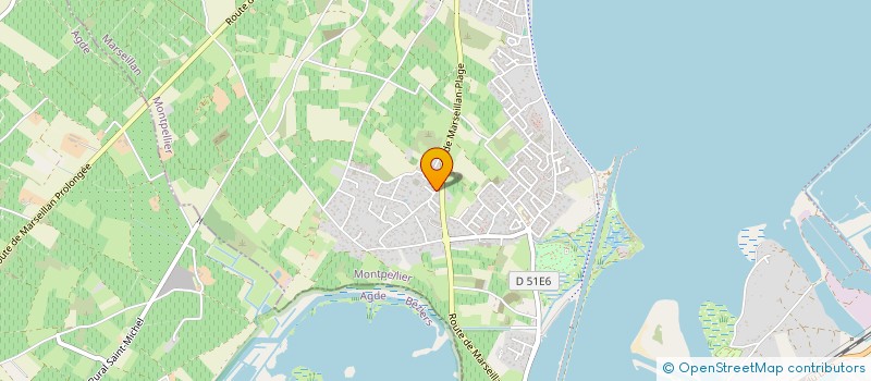 localisation de l'entreprise FANTO à MARSEILLAN