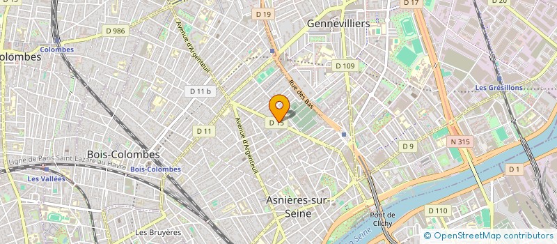 localisation de l'entreprise FANTO INVEST  ASNIERES-SUR-SEINE