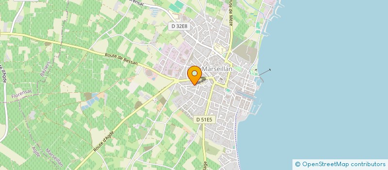 localisation de l'entreprise FANTOM54 à MARSEILLAN