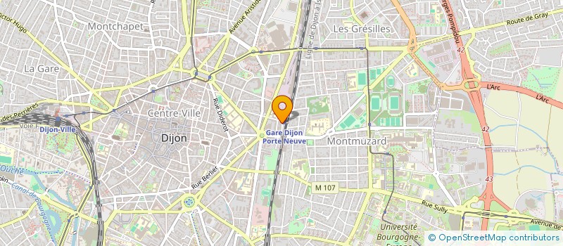 localisation de l'entreprise FANTOMAS à DIJON