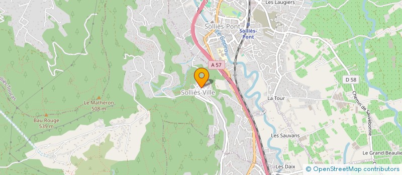 localisation de l'entreprise FANTOMAS  SOLLIES-PONT