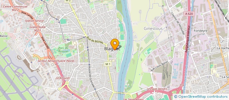 localisation de l'entreprise FANTOMETTE à BLAGNAC