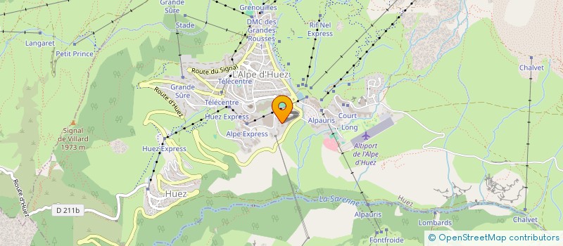 localisation de l'entreprise FANTONAS  HUEZ