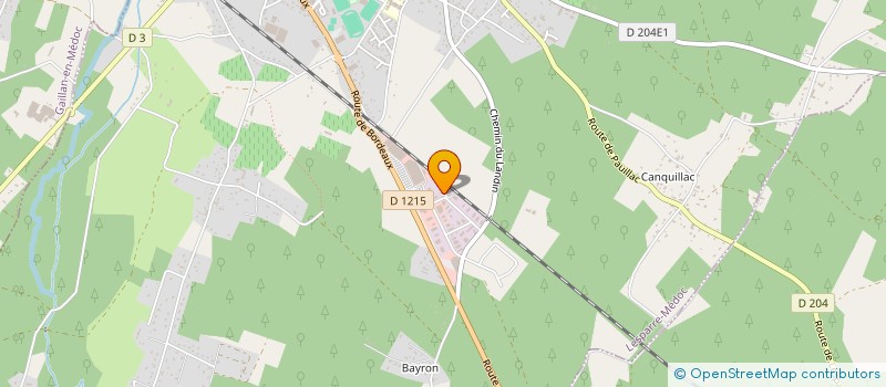 localisation de l'entreprise FANTONI INVEST  LESPARRE-MEDOC