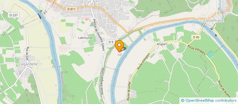 localisation de l'entreprise FANTOUSOLUTIONS  CASTELFRANC