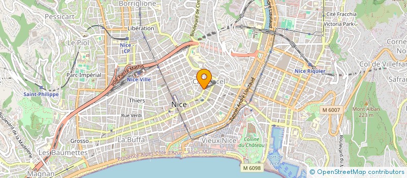 localisation de l'entreprise FANTUNNES à NICE