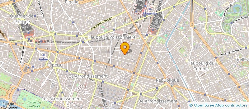 localisation de l'entreprise FANVAL NICE  PARIS