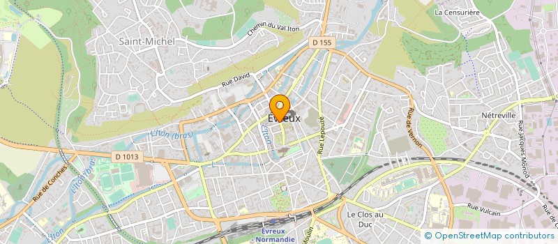 localisation de l'entreprise FANY DOUVILLE FINANCES SASU à EVREUX