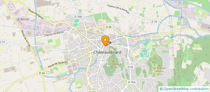 localisation de l'entreprise FANY SCI à CHATEAURENARD