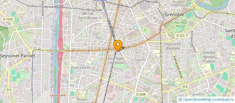 localisation de l'entreprise FANYILA  GRENOBLE