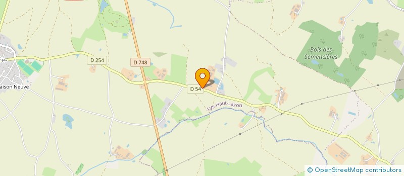 localisation de l'entreprise FAON  MONTILLIERS