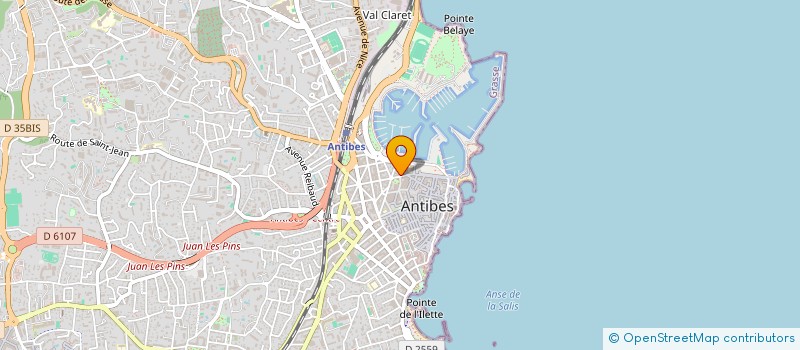 localisation de l'entreprise FAOUR à ANTIBES