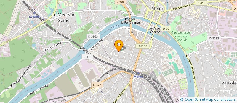 localisation de l'entreprise FAP  MELUN