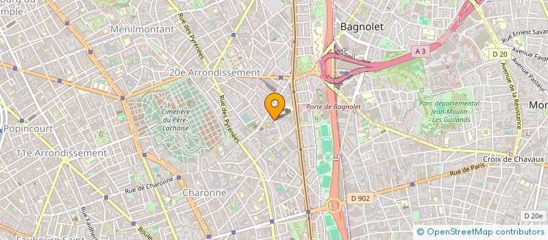 localisation de l'entreprise FAP  PARIS