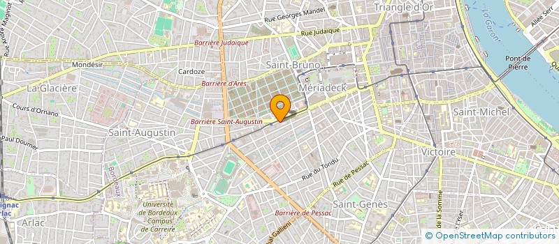 localisation de l'entreprise FAP-INVEST  BORDEAUX