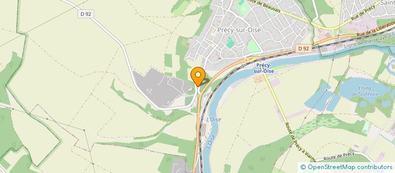 localisation de l'entreprise FAP INVEST  PRECY-SUR-OISE