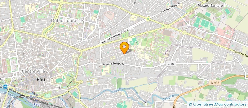 localisation de l'entreprise FAP INVEST  PAU