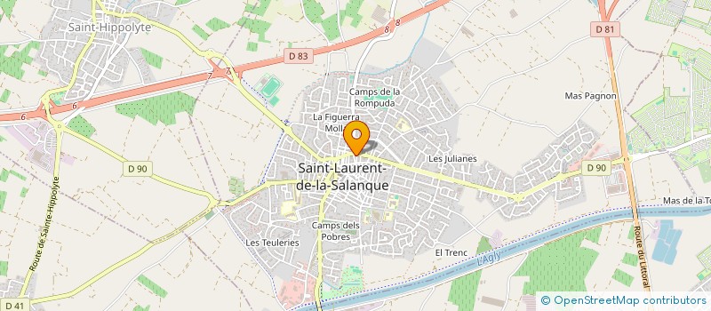 localisation de l'entreprise FAP NETTOYAGE  SAINT-LAURENT-DE-LA-SALANQUE