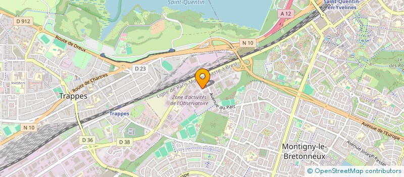 localisation de l'entreprise FAP SOLUTIONS  MONTIGNY-LE-BRETONNEUX