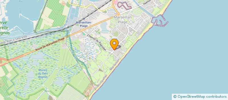 localisation de l'entreprise FAPA IMMOBILIER  MARSEILLAN