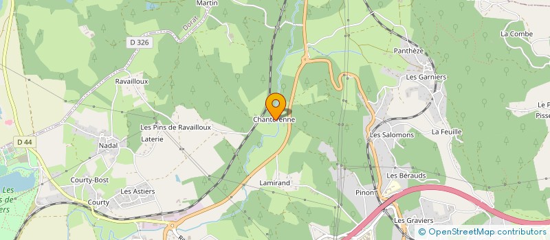 localisation de l'entreprise FAPAC à THIERS
