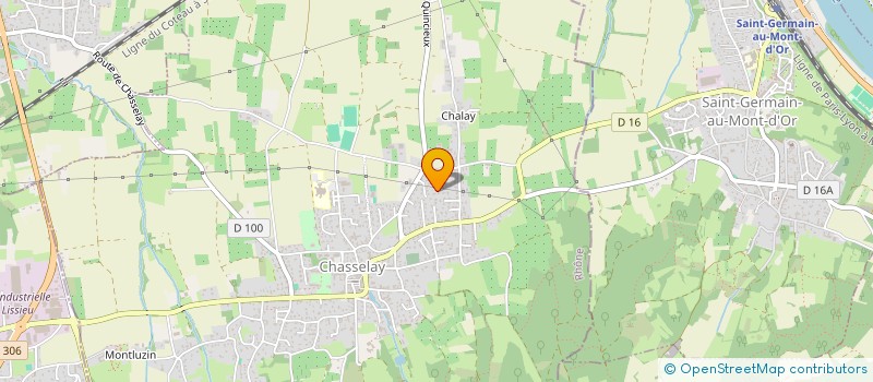 localisation de l'entreprise FAPAE  CHASSELAY