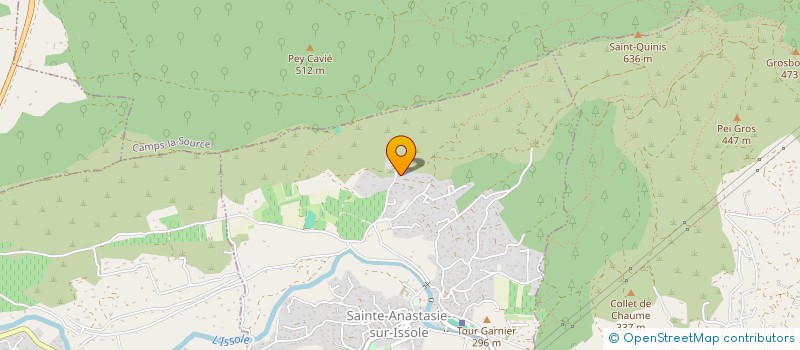 localisation de l'entreprise FAPCV  SAINTE-ANASTASIE-SUR-ISSOLE