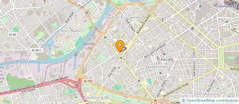 localisation de l'entreprise FAPI à LILLE