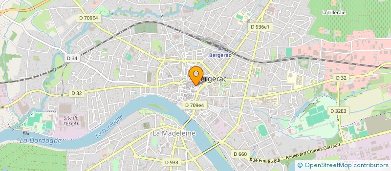 localisation de l'entreprise FAPI à BERGERAC