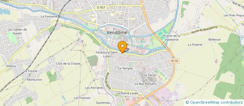 localisation de l'entreprise FAPOUP  VENDOME