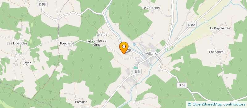 localisation de l'entreprise FAPRESSA  LA CHAPELLE-FAUCHER