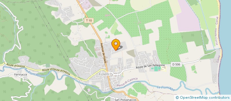 localisation de l'entreprise FAR ALIM à PENTA-DI-CASINCA