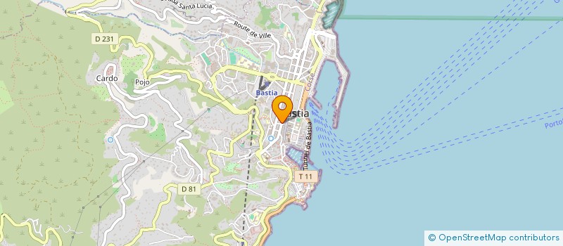 localisation de l'entreprise FAR AWAY à BASTIA