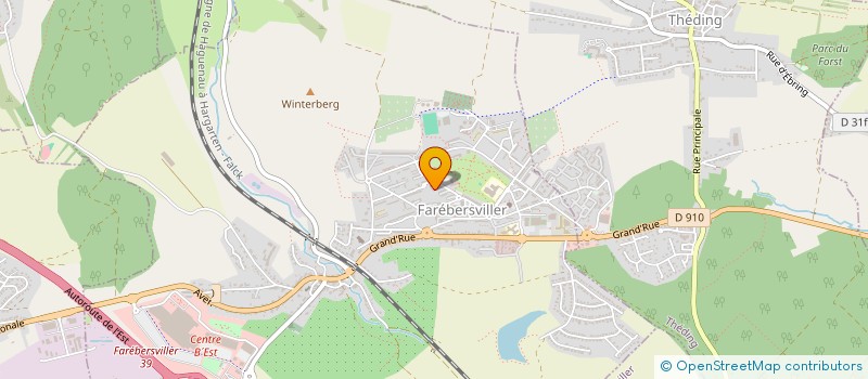 localisation de l'entreprise FAR FUTSAL CLUB  FAREBERSVILLER