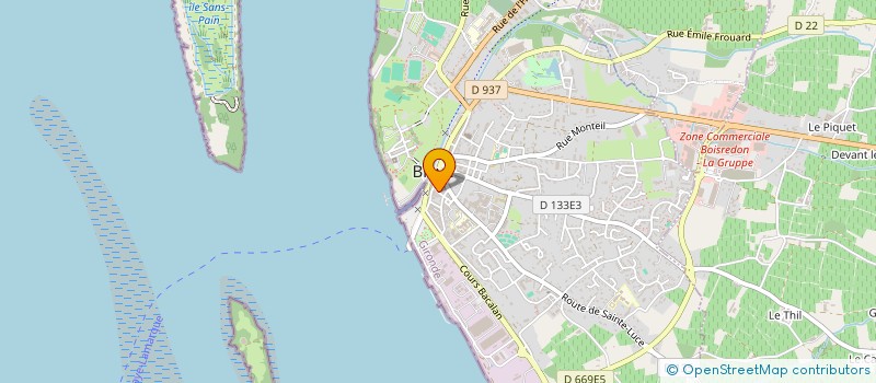 localisation de l'entreprise FAR & HIGH à BLAYE