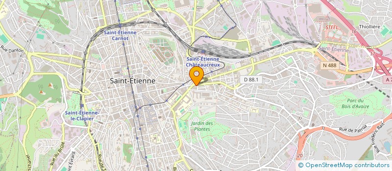 localisation de l'entreprise FAR OLD FARM PRODUCTION  SAINT-ETIENNE