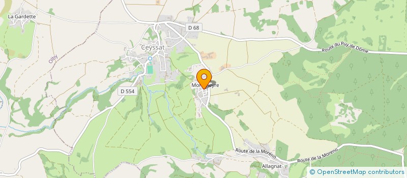 localisation de l'entreprise FAR SERVICES 2000 à CEYSSAT
