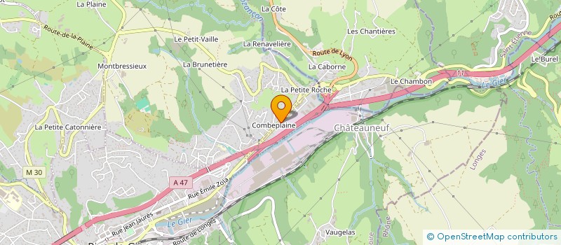 localisation de l'entreprise FAR SOLAIRE à RIVE-DE-GIER