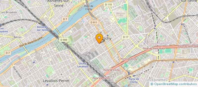 localisation de l'entreprise FAR VACANCES à CLICHY