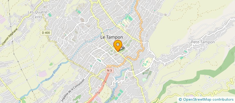 localisation de l'entreprise FARA  LE TAMPON