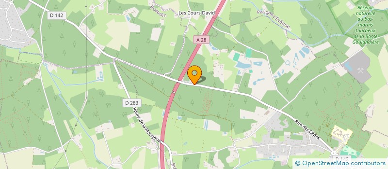 localisation de l'entreprise FARA  BRETTE-LES-PINS