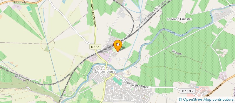 localisation de l'entreprise FARA à COLOMBIERS