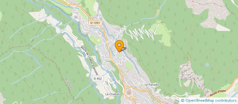 localisation de l'entreprise FARA à BRIANCON
