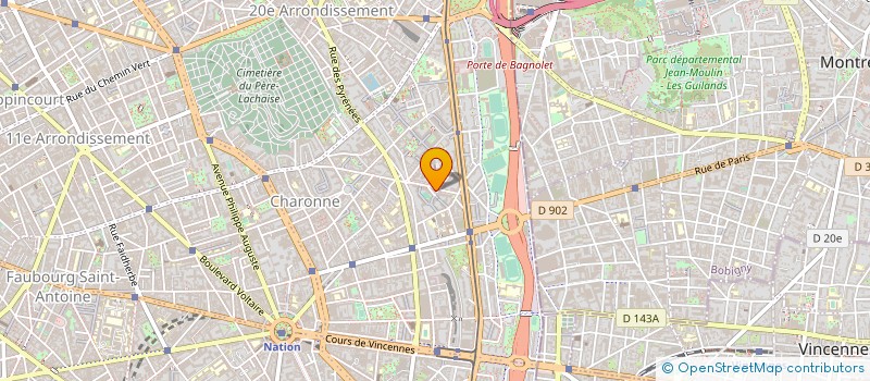 localisation de l'entreprise FARA-DIORR  PARIS