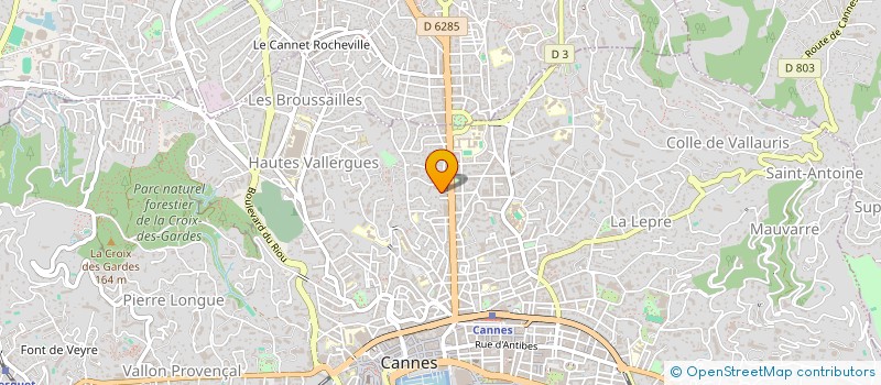 localisation de l'entreprise FARABAU HOLDING  CANNES