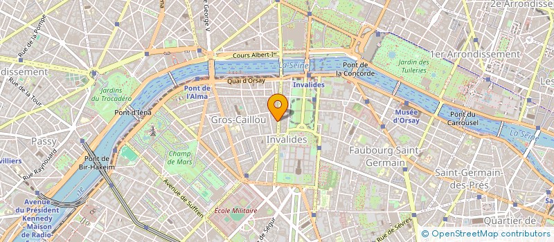 localisation de l'entreprise FARADAY  PARIS
